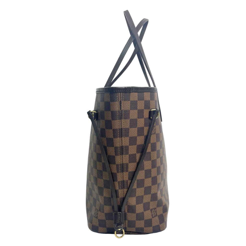 Louis Vuitton Neverfull MM Damier Ébène Tote Bag