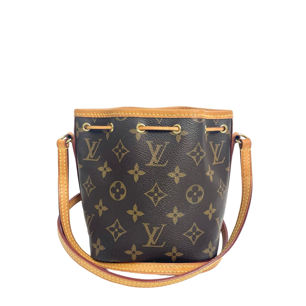 Louis Vuitton Nano Noé Monogram Bucket Bag