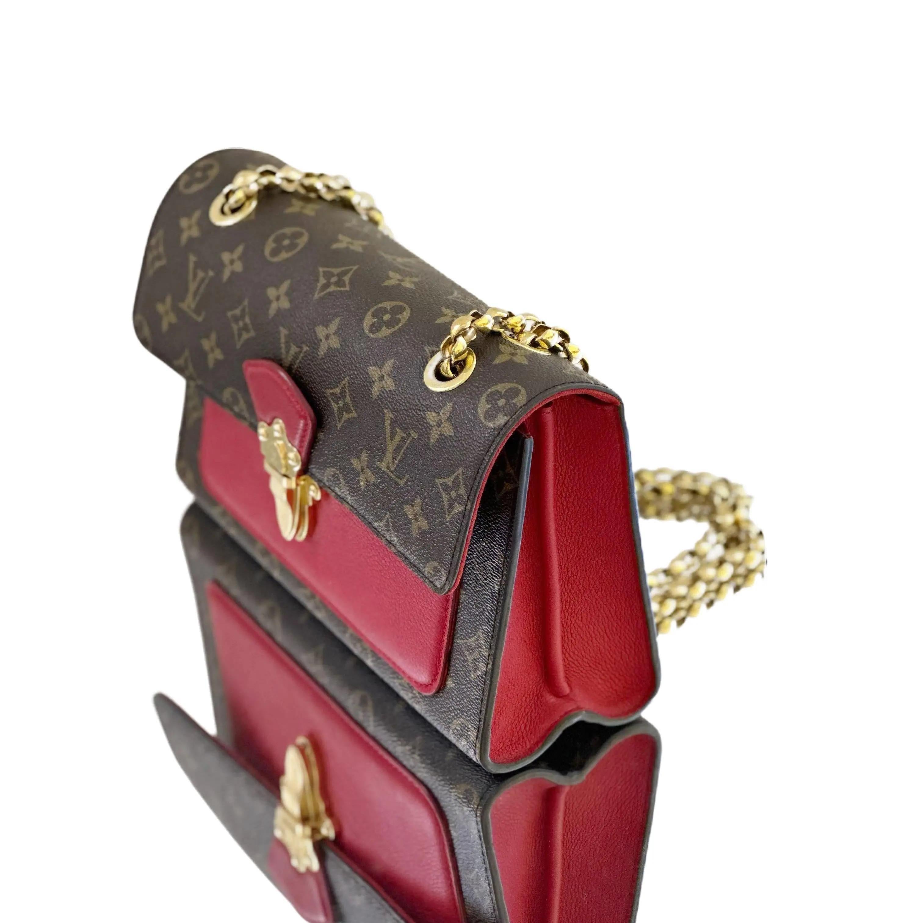 Louis Vuitton Monogram Victoire Cherry Chain Shoulder Bag