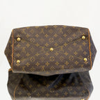 LOUIS VUITTON LV GHW Tivoli GM Shoulder Bag Monogram Brown