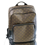 LOUIS VUITTON Dean Backpack Brown Monogram Macassar Canvas