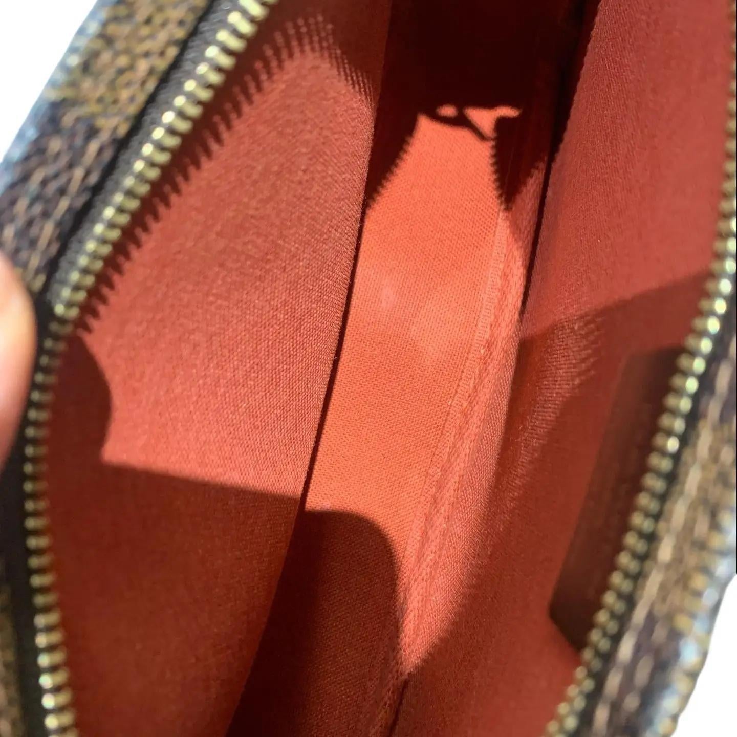 Louis Vuitton Navona Pochette Accessoires in Damier Ebene Canvas