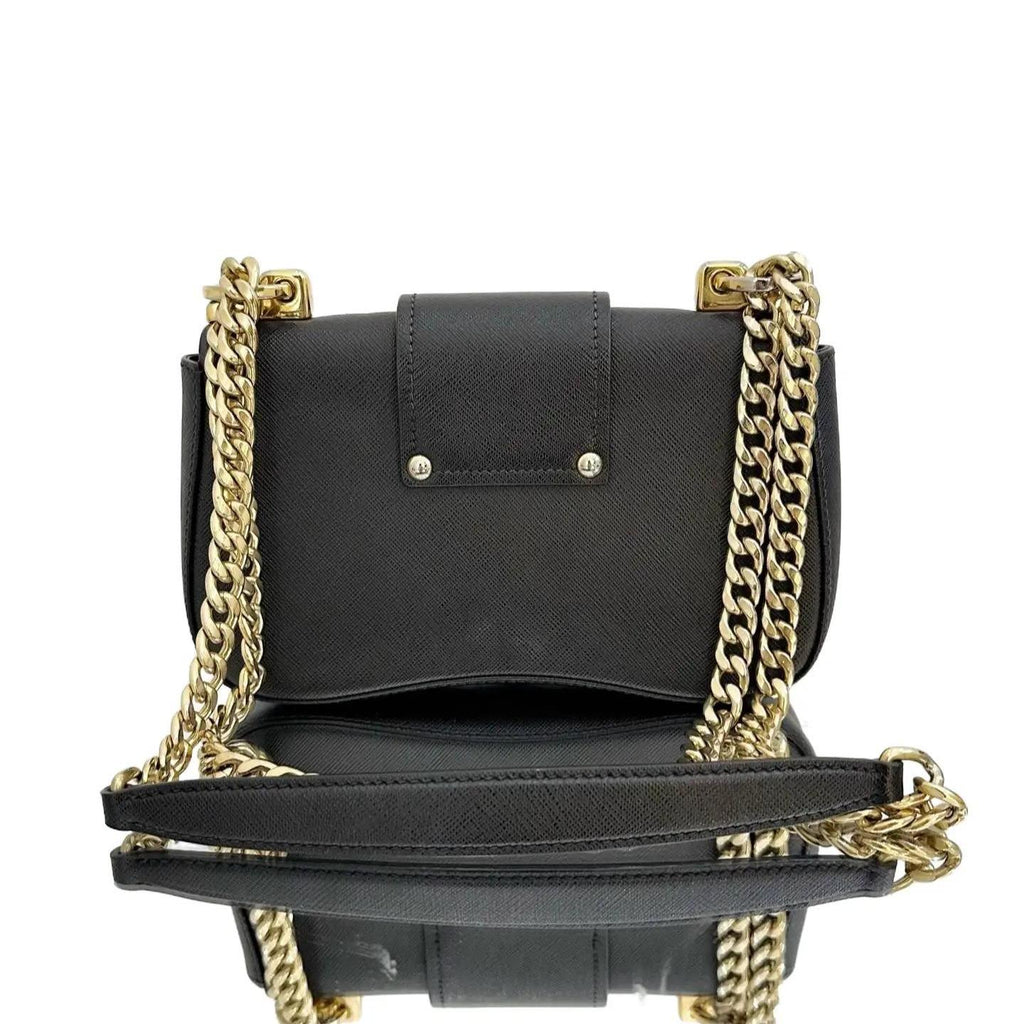 Prada Sidonie leather crossbody bag Black