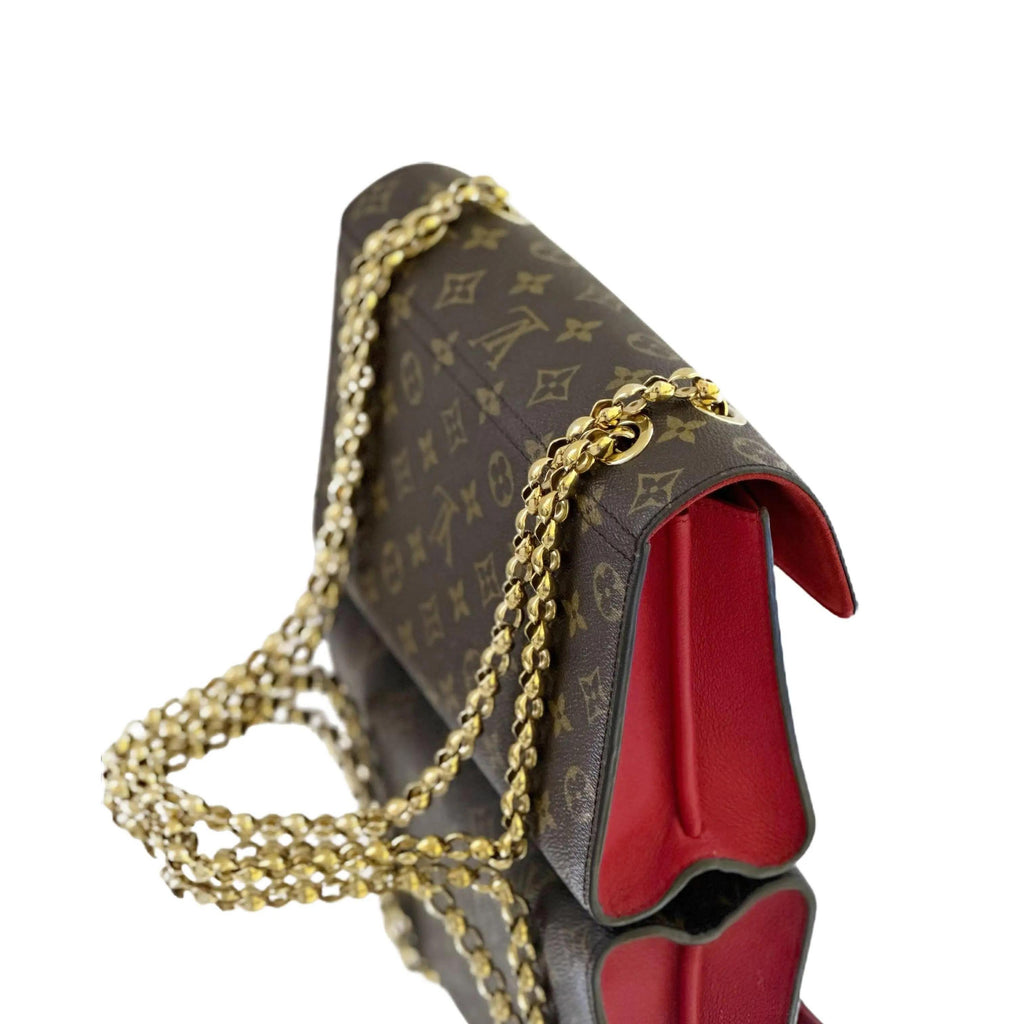 Louis Vuitton Monogram Victoire Cherry Chain Shoulder Bag