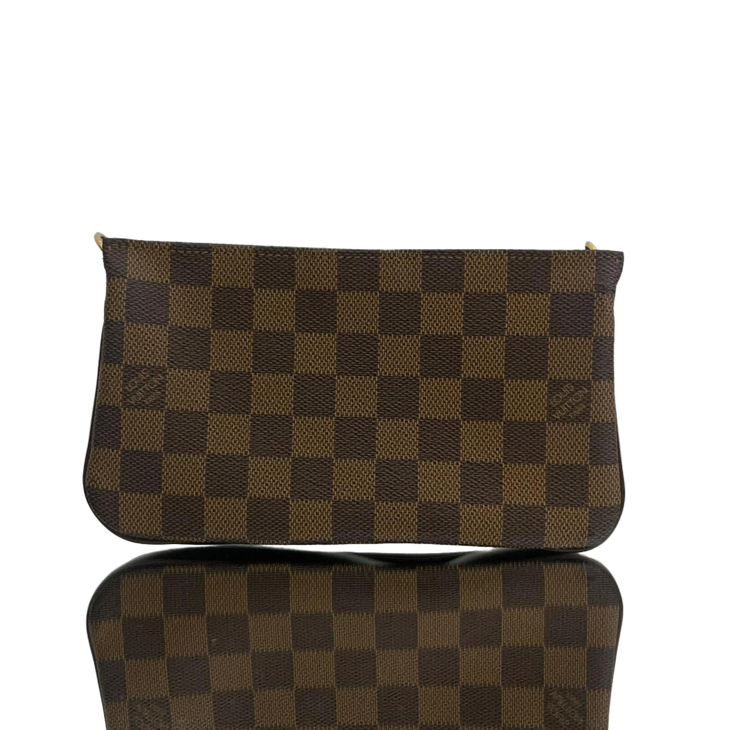 Louis Vuitton Navona Pochette Accessoires in Damier Ebene Canvas