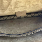 Gucci Beige GG Supreme and Suede Medium Dionysus Shoulder Bag