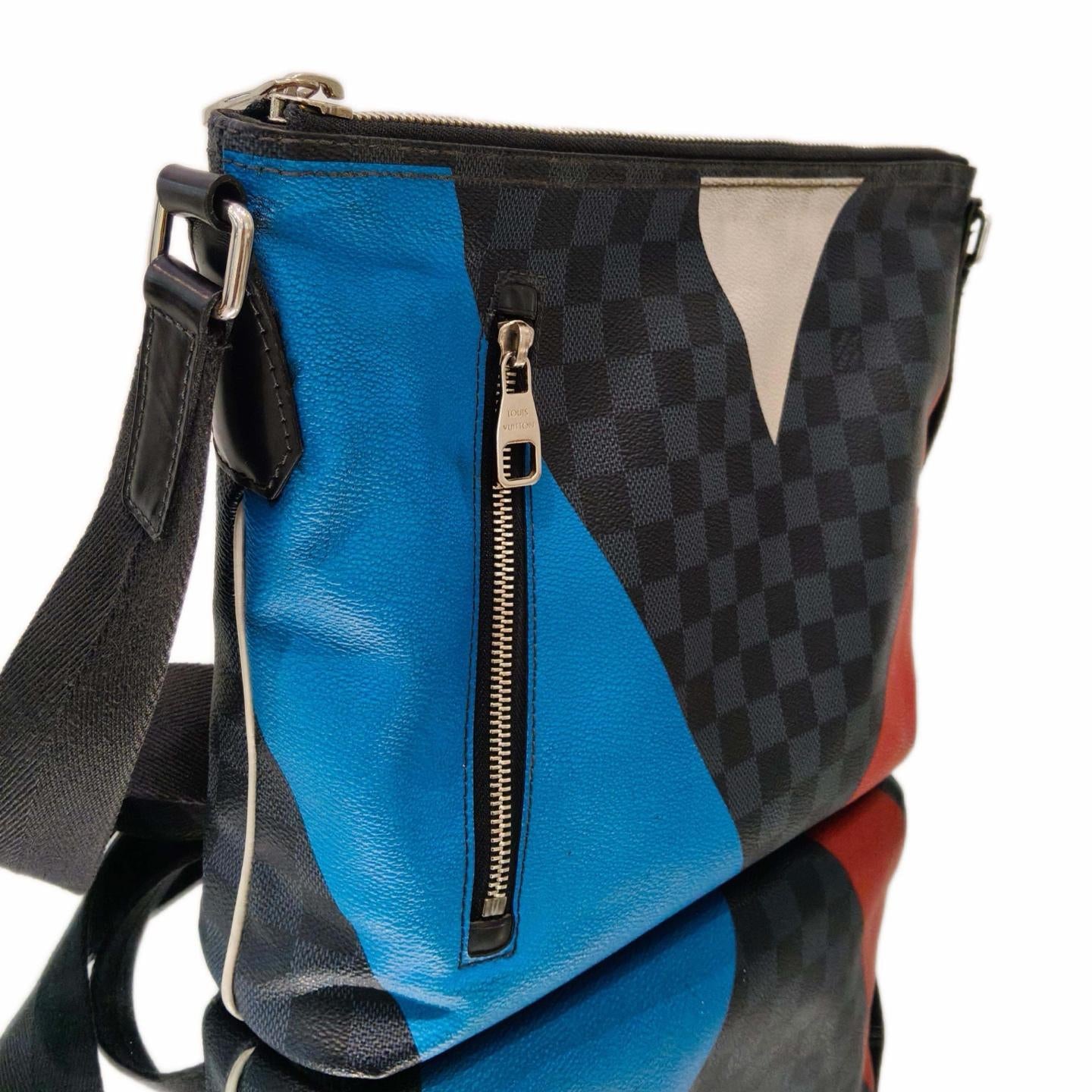 Louis Vuitton Damier Cobalt Mick PM America's Cup