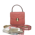 Bvlgari Serpenti crossbody bag Pink in Leather