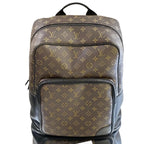 LOUIS VUITTON Dean Backpack Brown Monogram Macassar Canvas