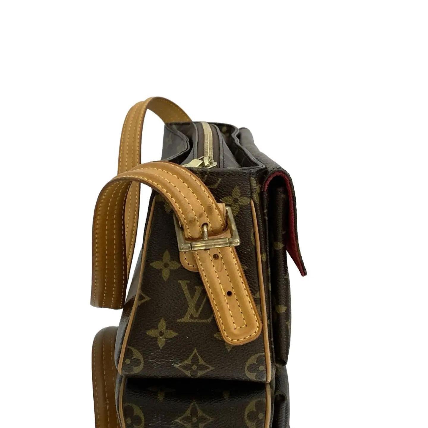 Louis Vuitton Monogram Viva Cite MM Shoulder Bag