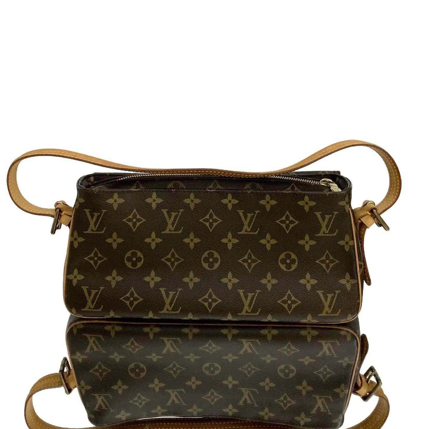 Louis Vuitton Monogram Viva Cite MM Shoulder Bag