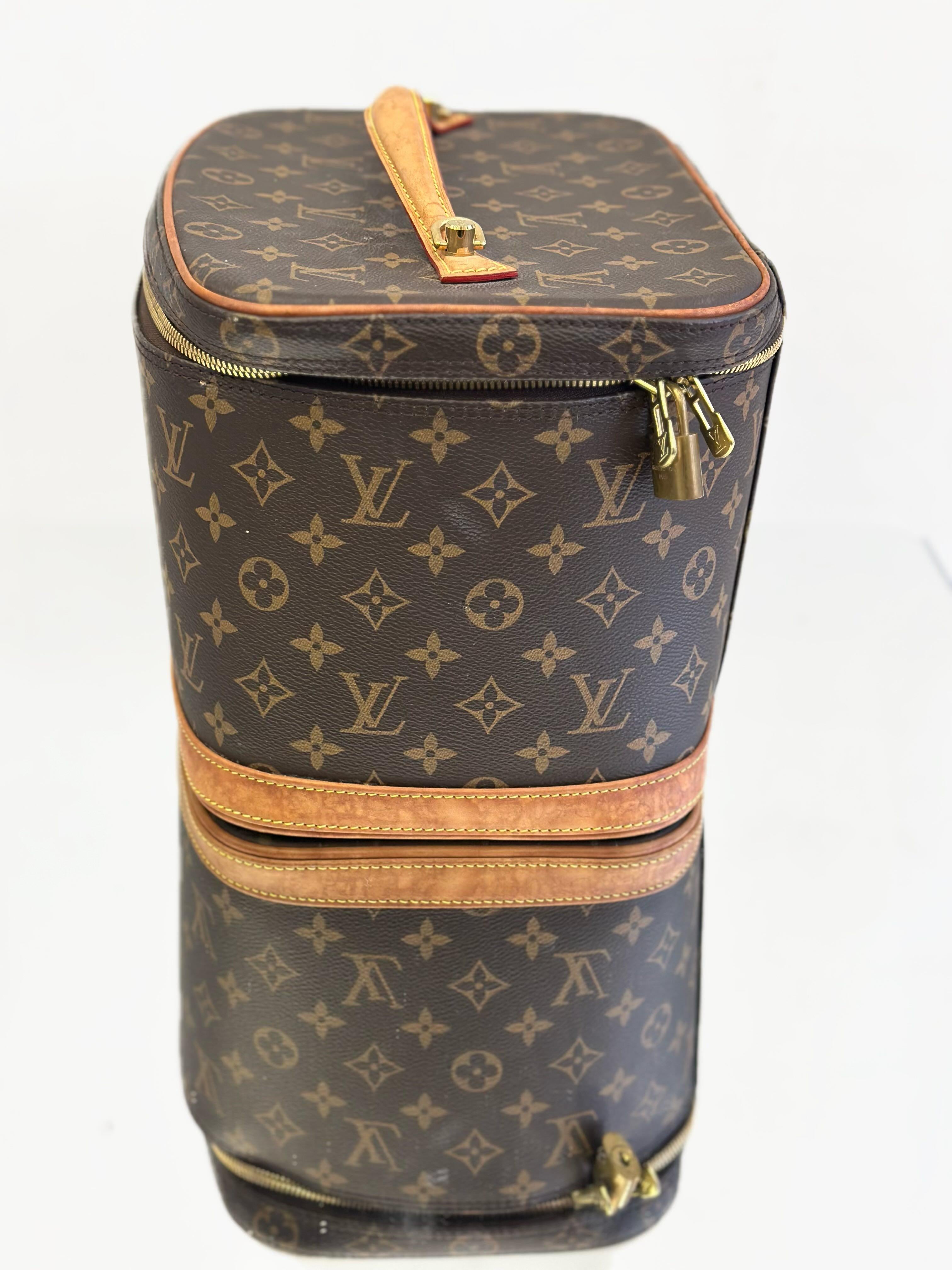 Louis Vuitton Monogram Nice Vanity GM Case