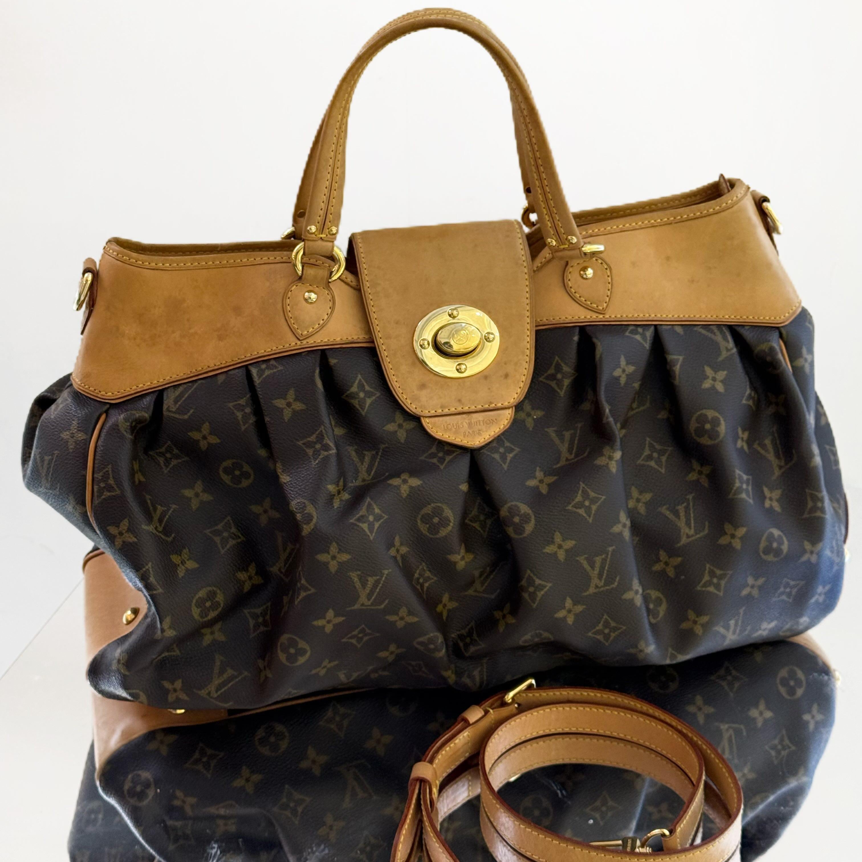LOUIS VUITTON LV GHW Boetie MM 2 Way Shoulder Bag