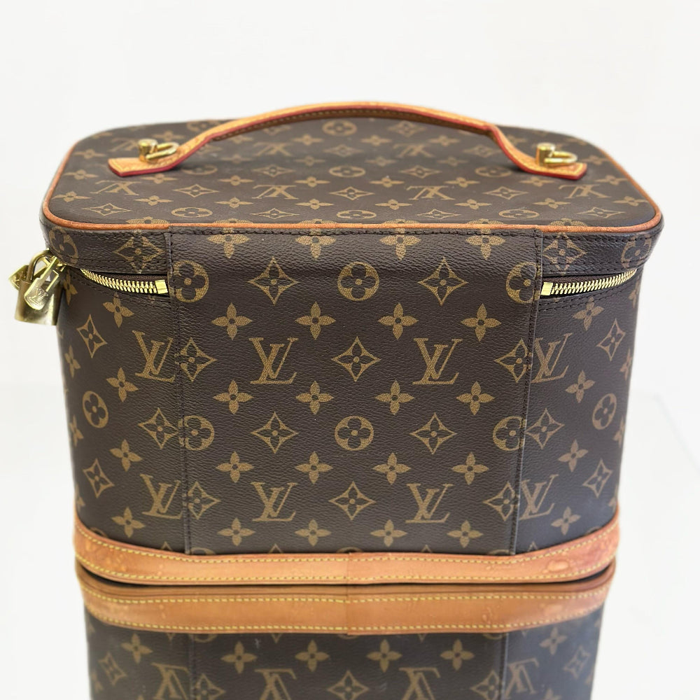 Louis Vuitton Monogram Nice Vanity GM Case