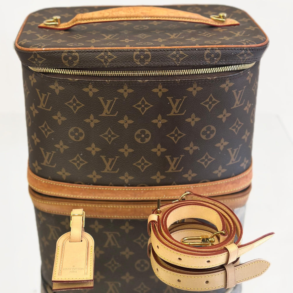 Louis Vuitton Monogram Nice Vanity GM Case